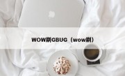 WOW刷GBUG（wow刷）