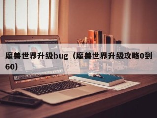 魔兽世界升级bug（魔兽世界升级攻略0到60）