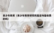 青少年教育（青少年教育研究院是咨询是收费的吗）